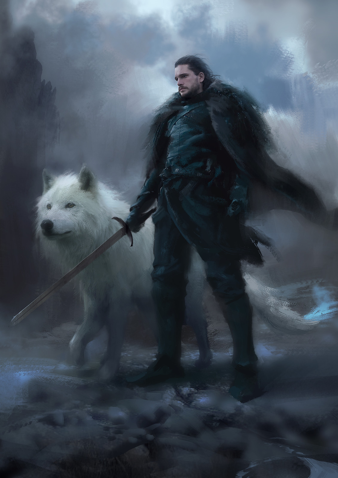 Artstation King Of The North Lius Lasahido