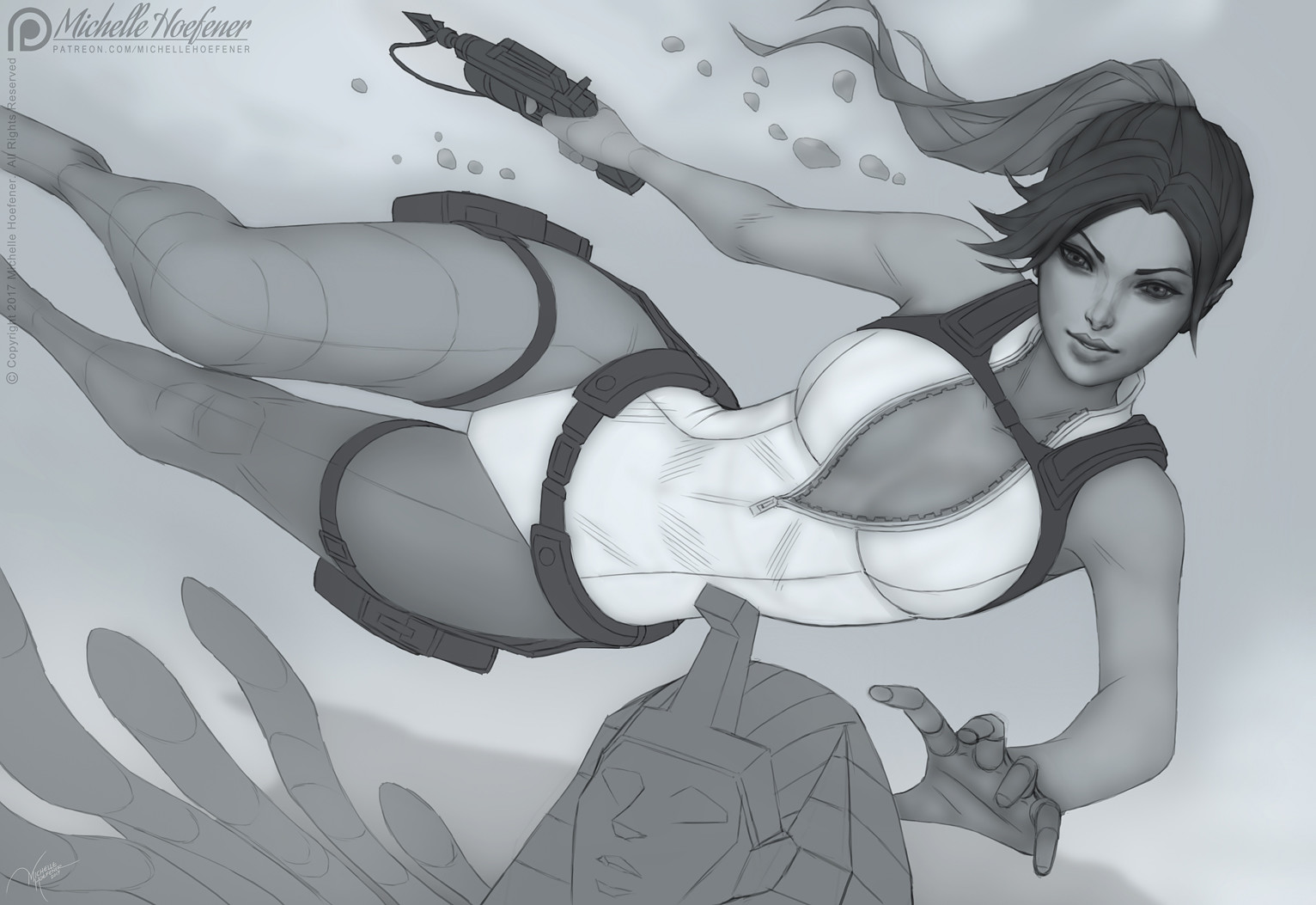 Michelle Hoefener - Lara Croft - Artifact Dive