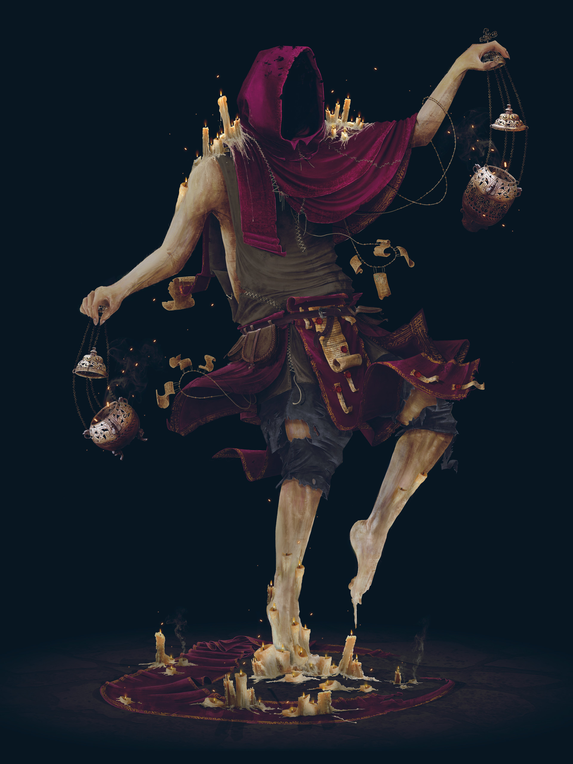 ArtStation Candle man