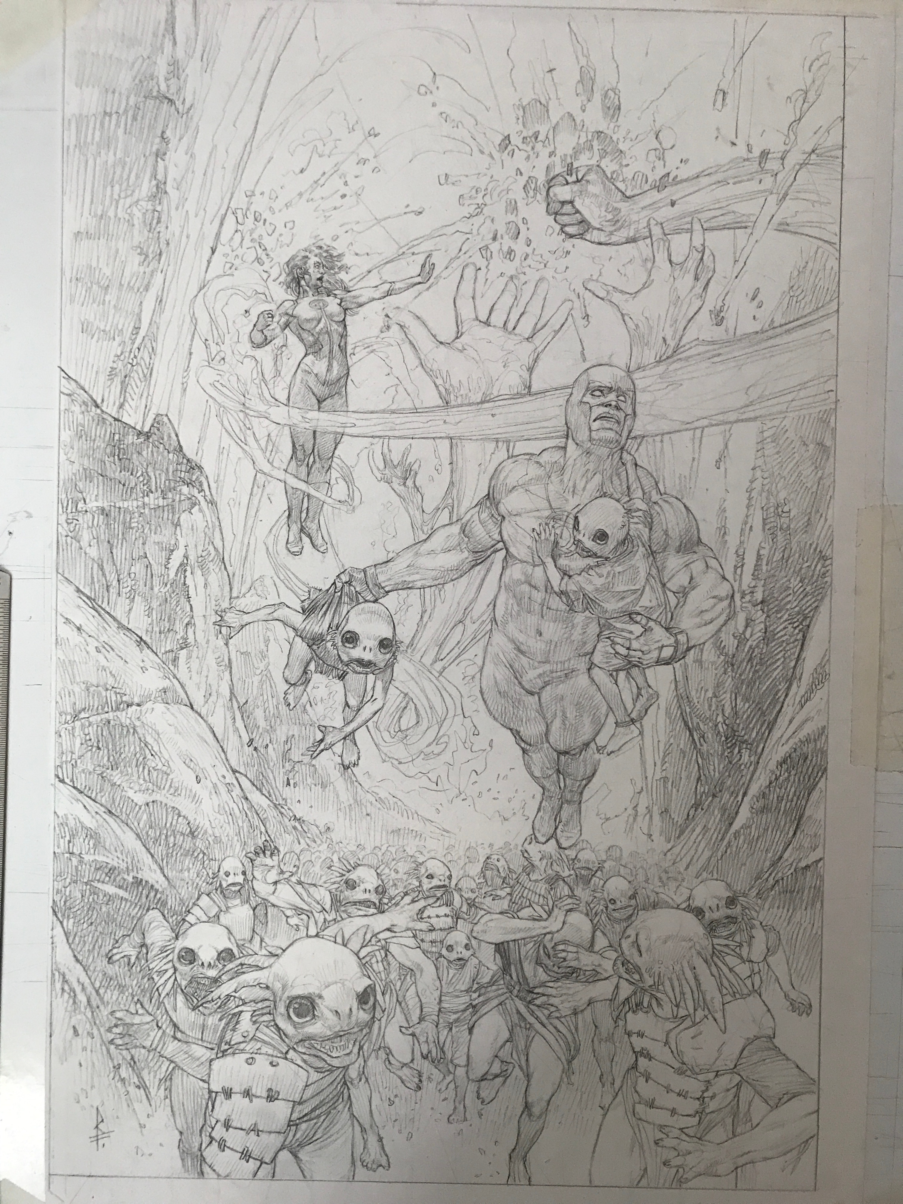 Green Lantern 32
Dc comics
Pencil