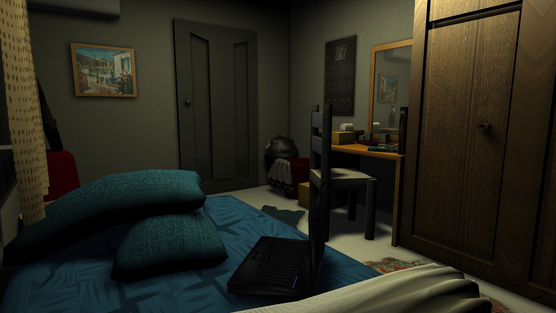 Artstation Messy Bedroom 3d Environment Elang Kautsarrizal Syafaz