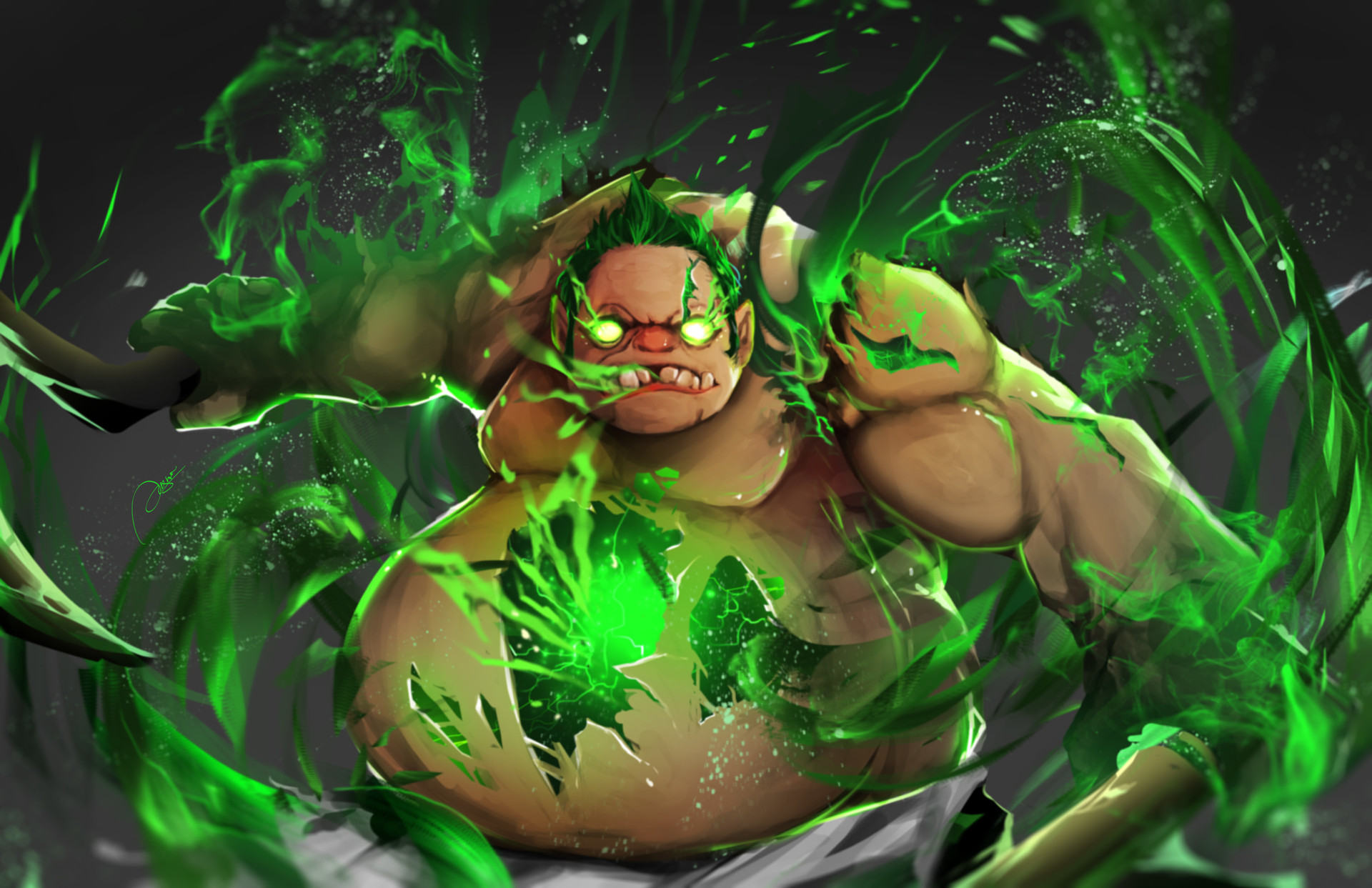Artstation Pudge Ikhsan Oktrian Having a quite dangerous but possibly rewarding style of playing. artstation pudge ikhsan oktrian