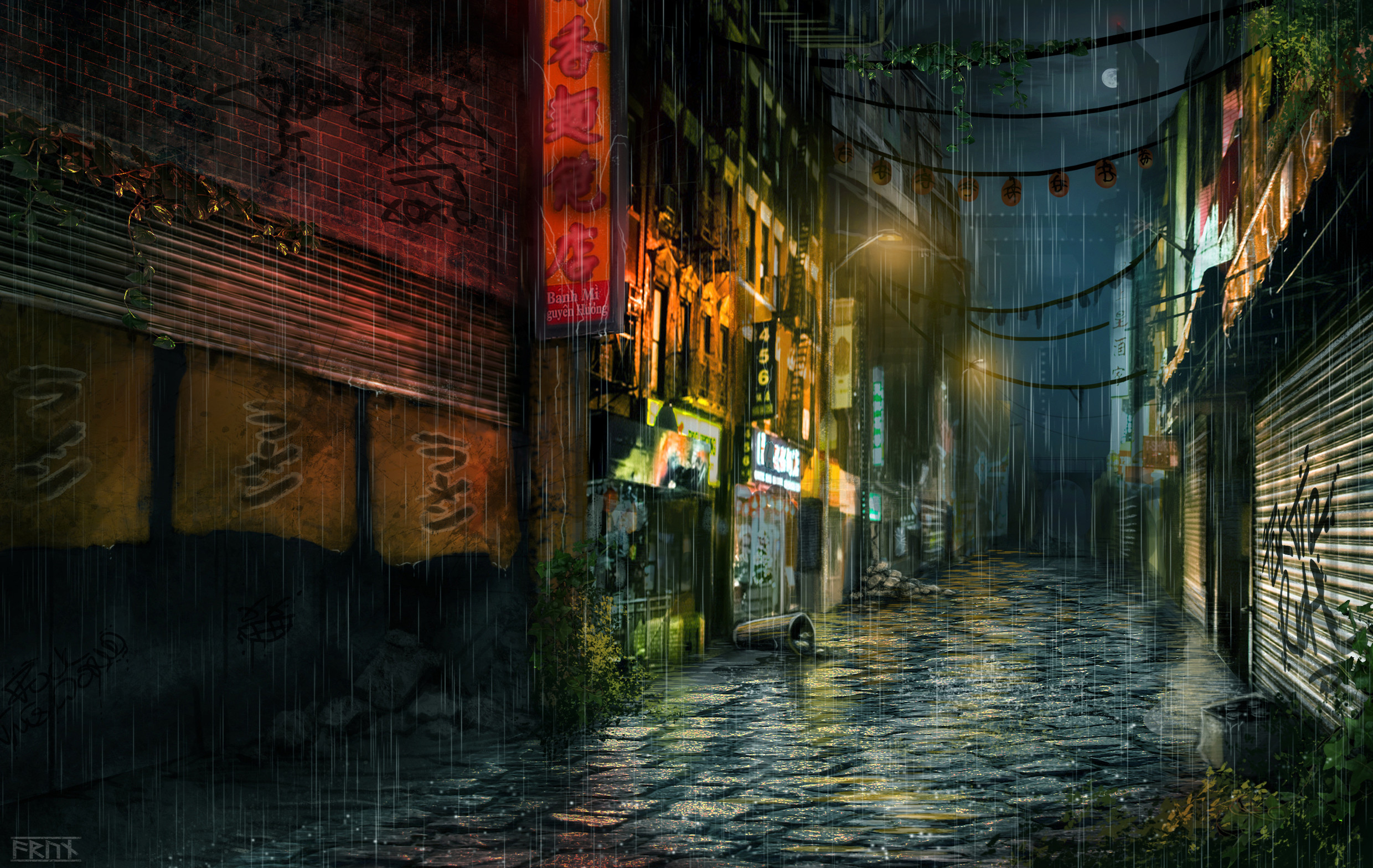 The 2D illustration I did years ago.
