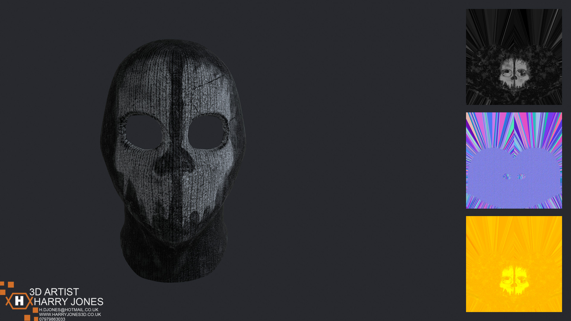 ArtStation - Ghost's mask - Call of Duty: Ghost