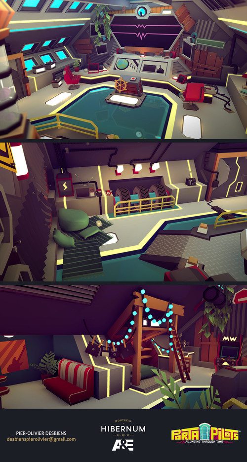 Modeling/Texturing/Lighting/Navigation Pass