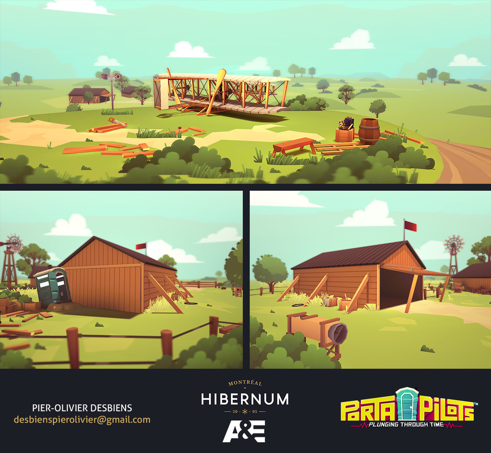 Modeling/Texturing/Lighting/Navigation Pass