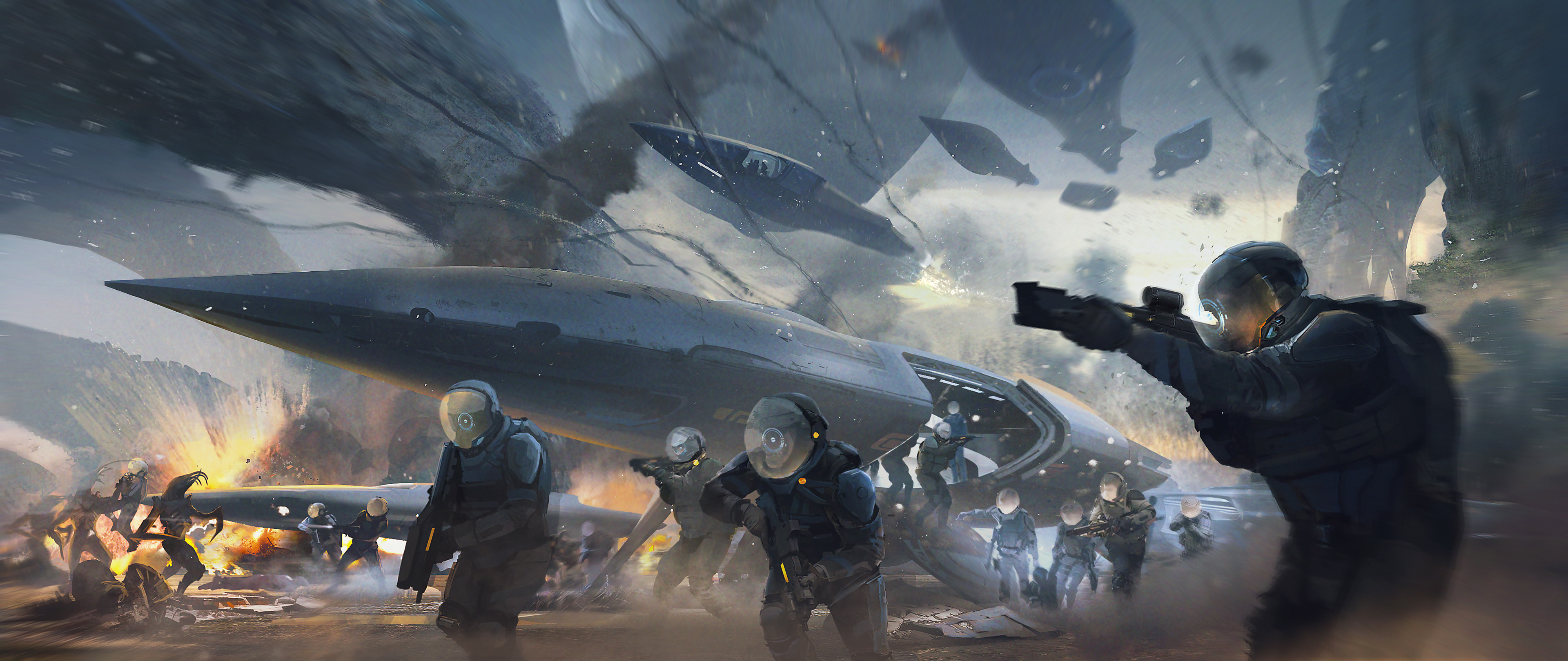 Artstation Old Man S War Min Guen