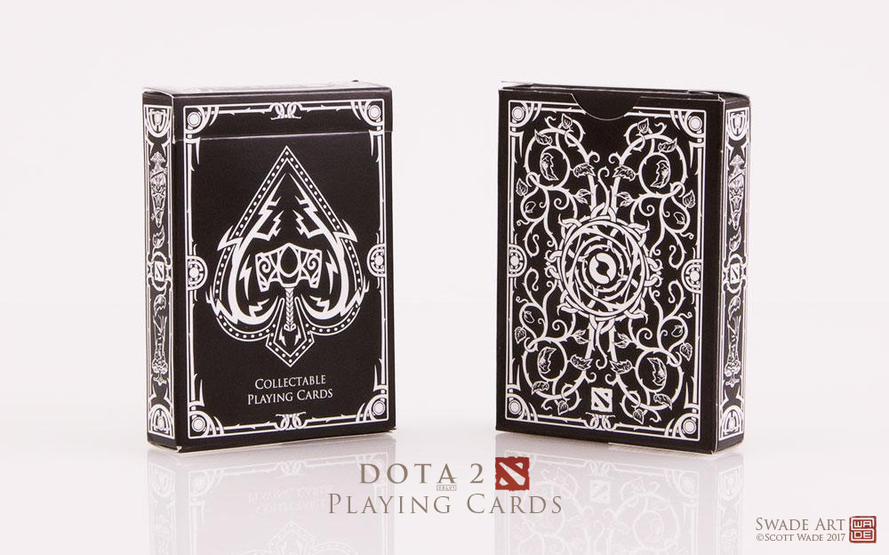 Artstation Official Dota 2 Playing Cards Swade Scott Wade