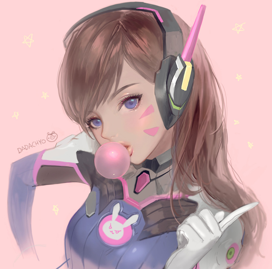 Artstation D Va Dadachyo #dadachyo #donne in arte #mangart #gif anime #anime #arte #art #illustration #ilustracion #digital art #arte digital #arteyart. artstation d va dadachyo