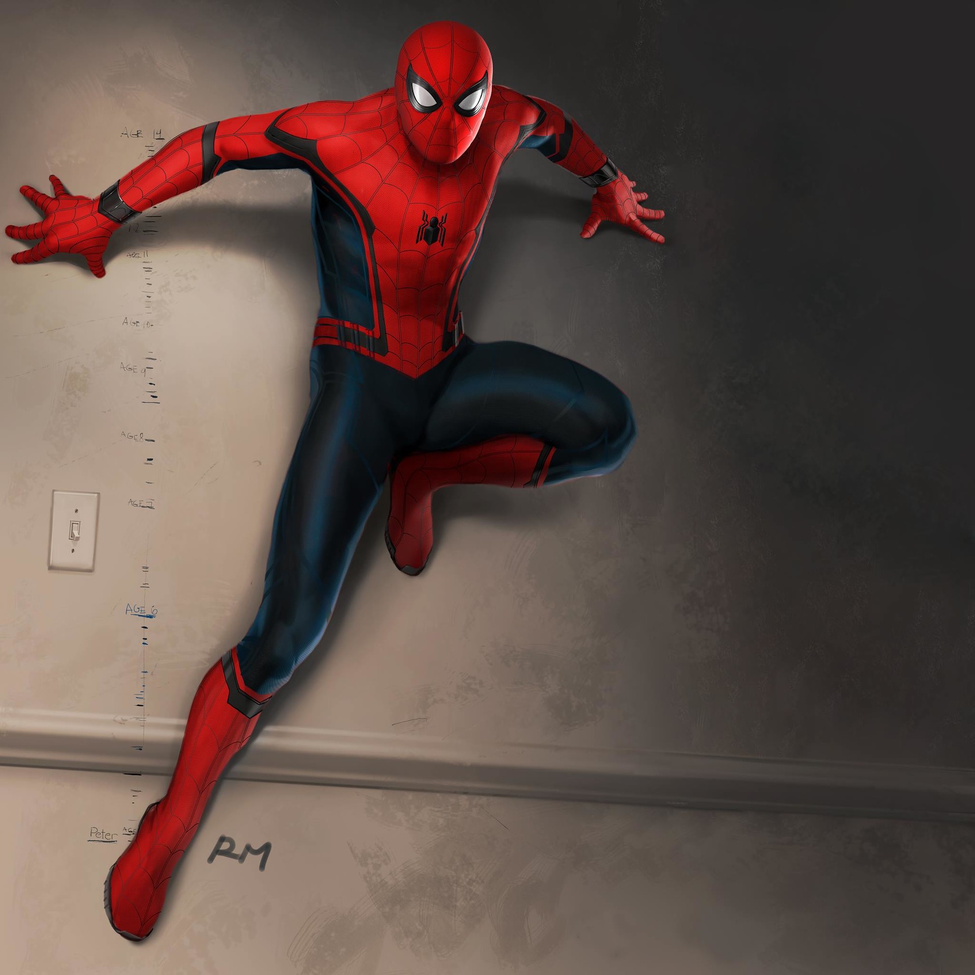 ArtStation - Design Passes for Spider-Man: Homecoming Suit