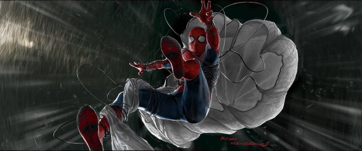 ArtStation - Spider-Man: Homecoming Keyframe, Ryan Meinerding