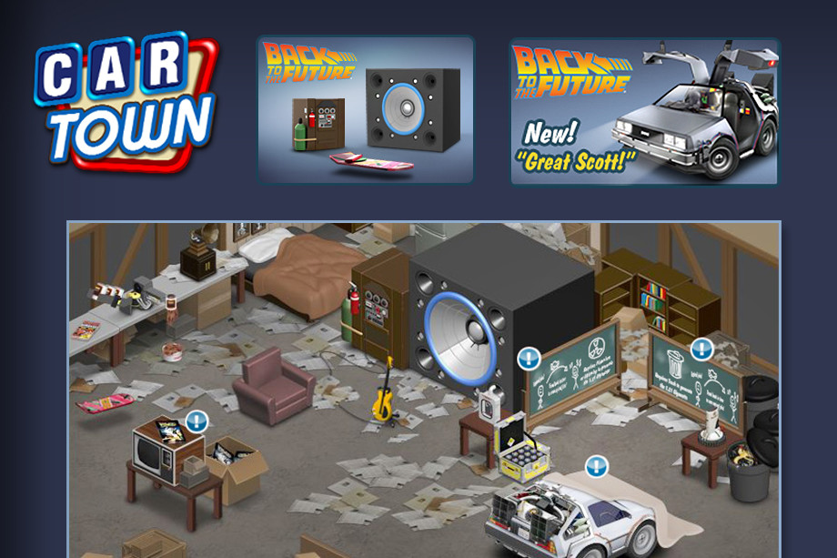 Anabel Sarango Car Town Facebook Back To The Future Integration Anabel Sarango P05