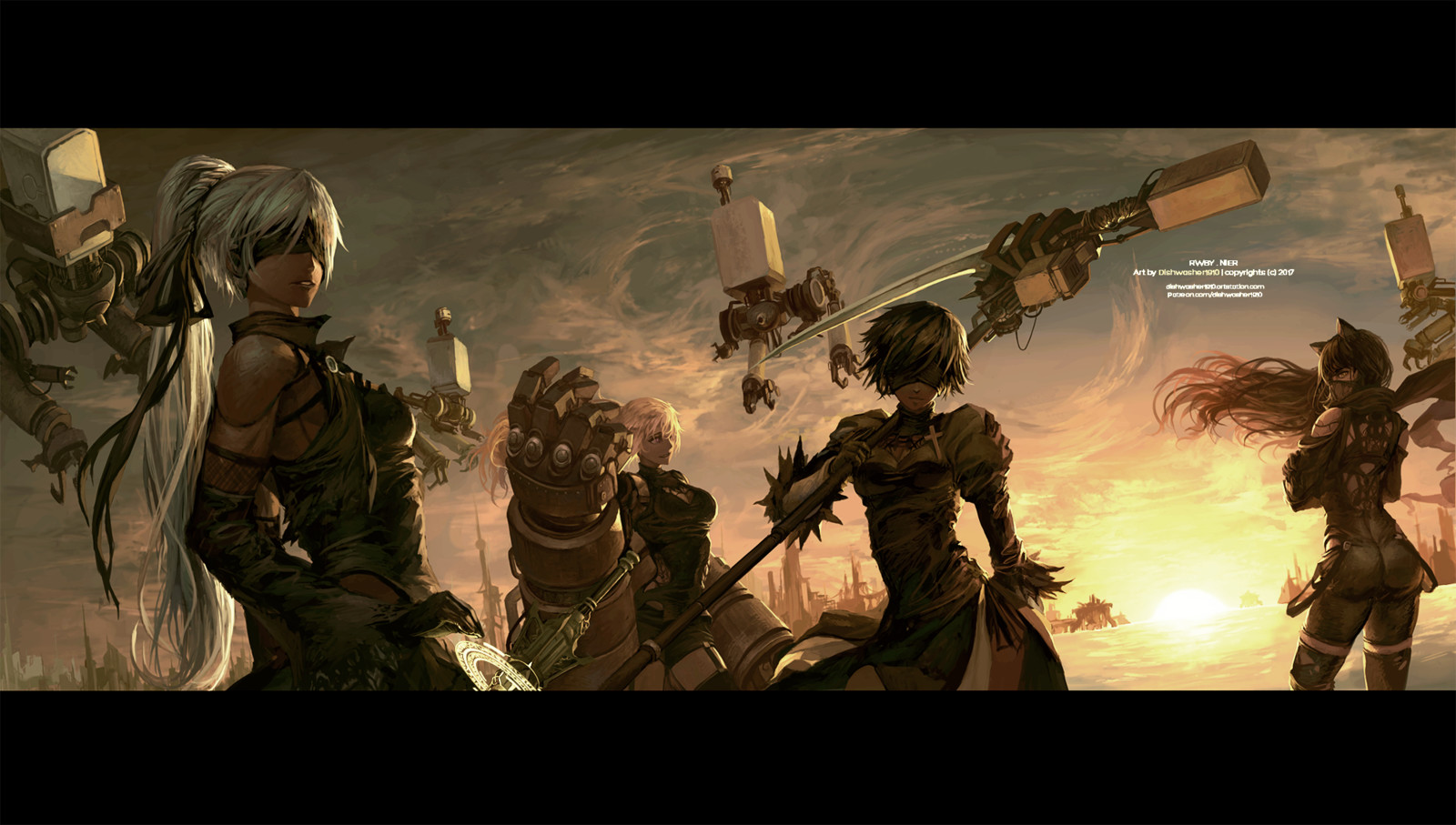 RWBY x Nier 