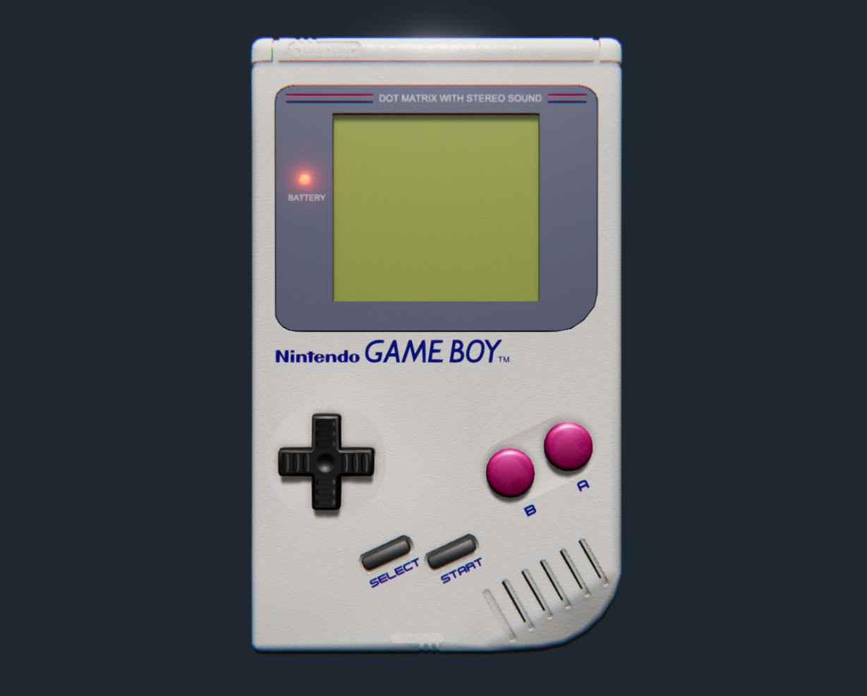 James Arndt Nintendo Game Boy 1989 Handheld Console