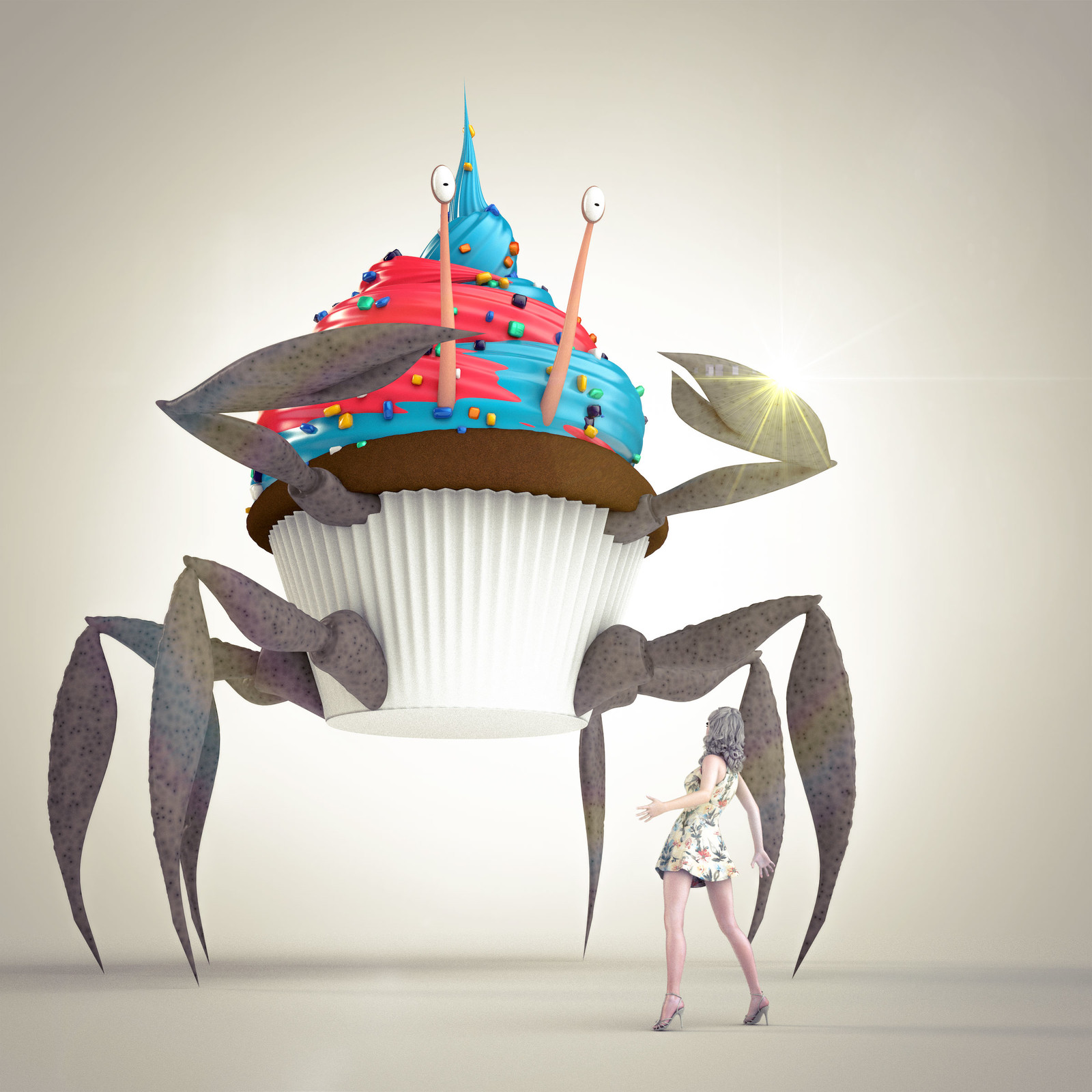 Cupcake Overlord final render