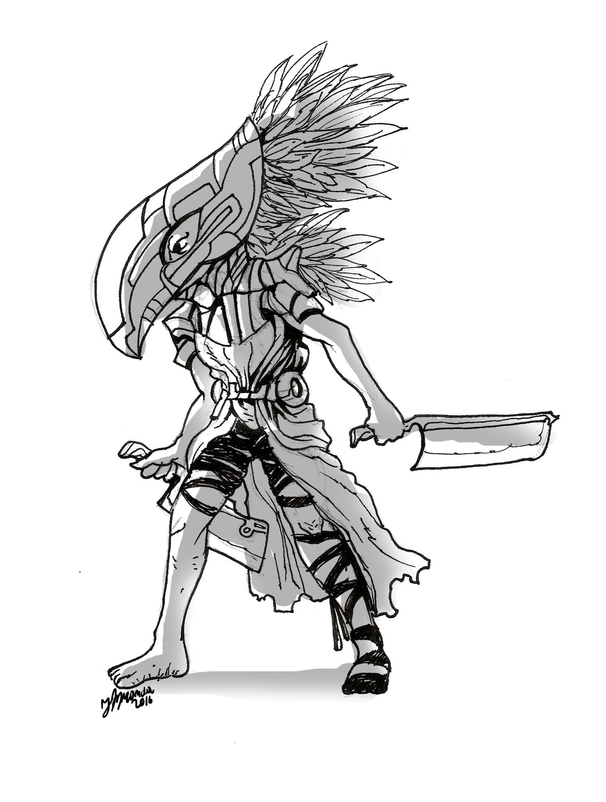 feather warrior
