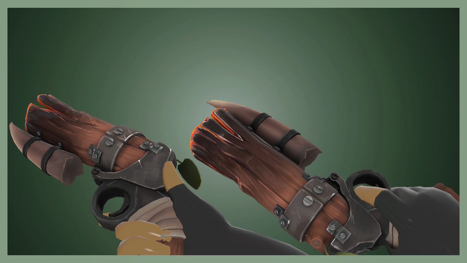 Isaac Cortissoz Hand Painted Texture Art For Tf2 3d Model Weapon