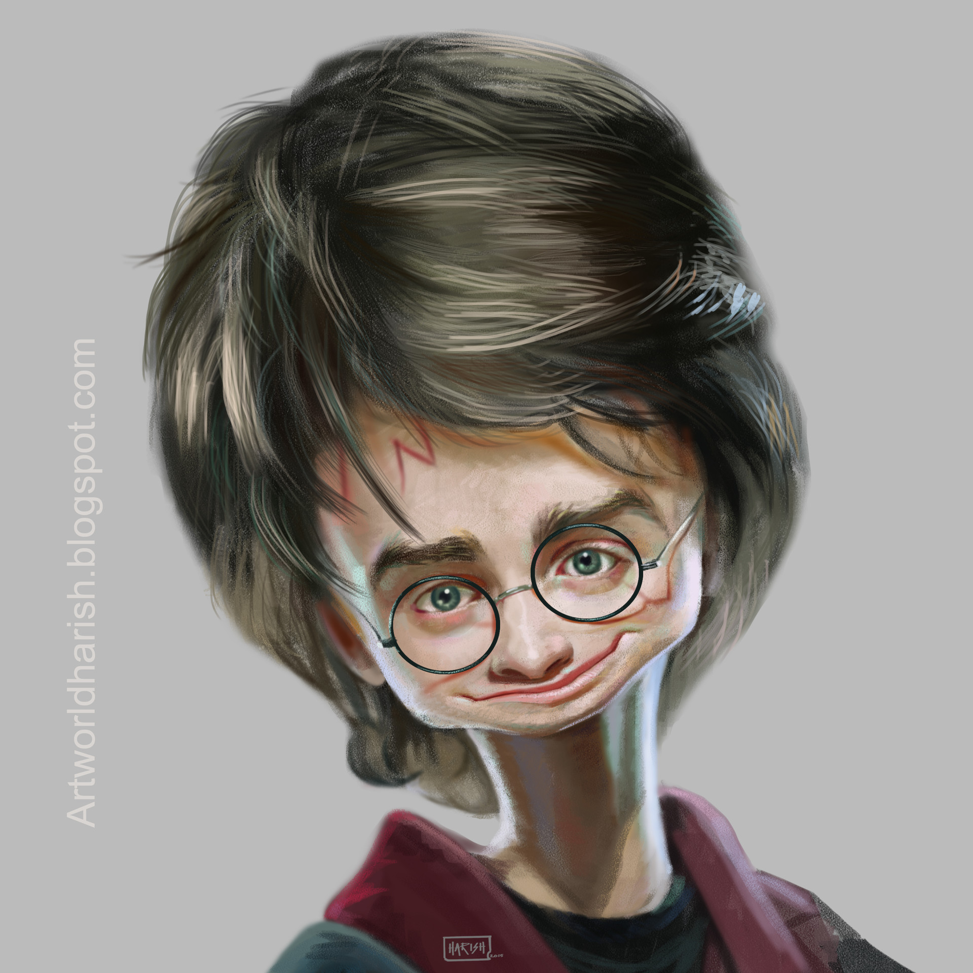 Artstation Daniel Jacob Radcliffe Harish Moger
