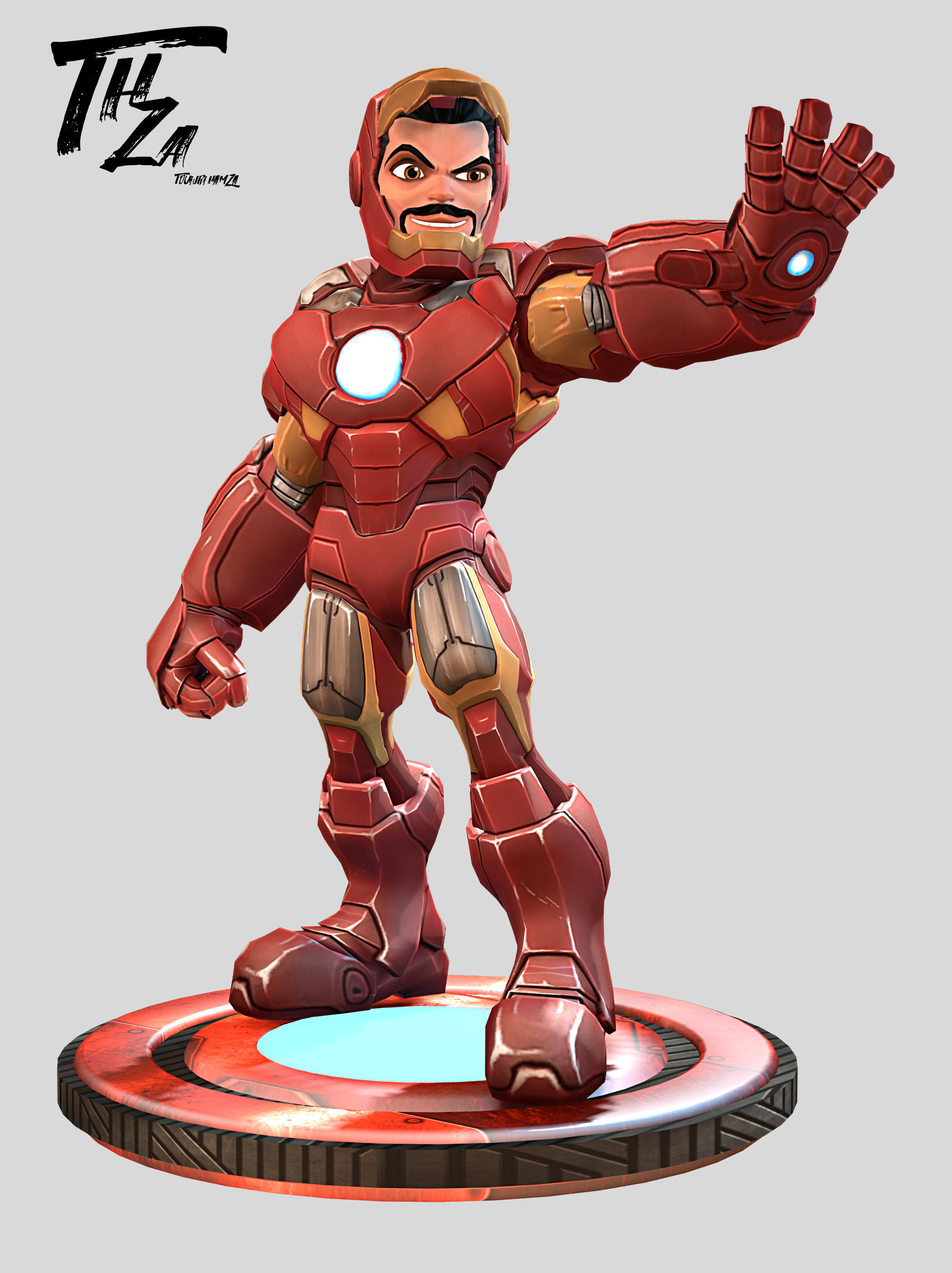 Mini iron deals man figure