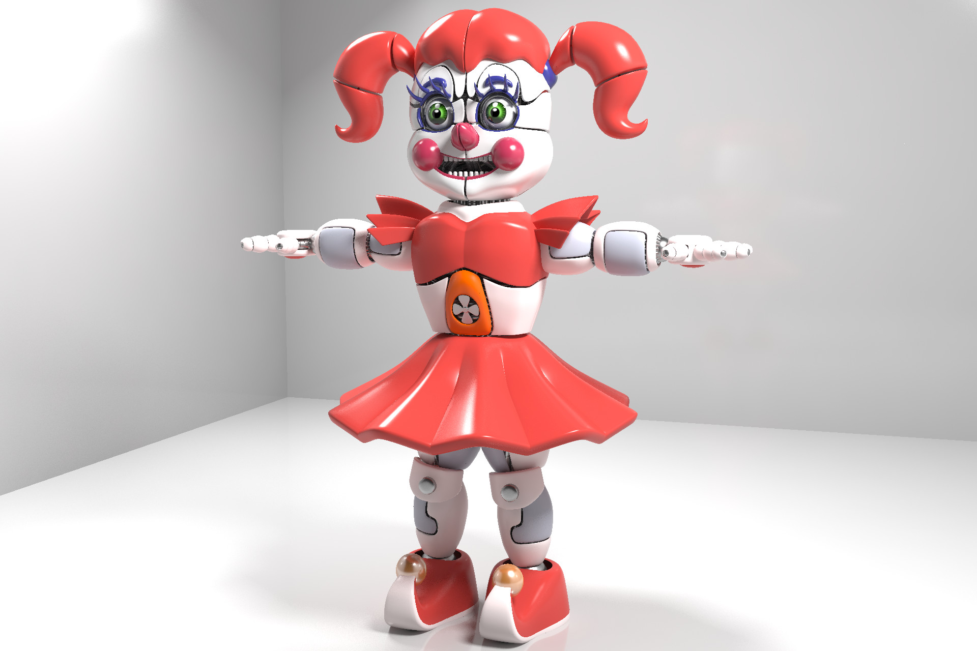 Artstation Circus Baby Nicoline Gammeltoft Jacobsen