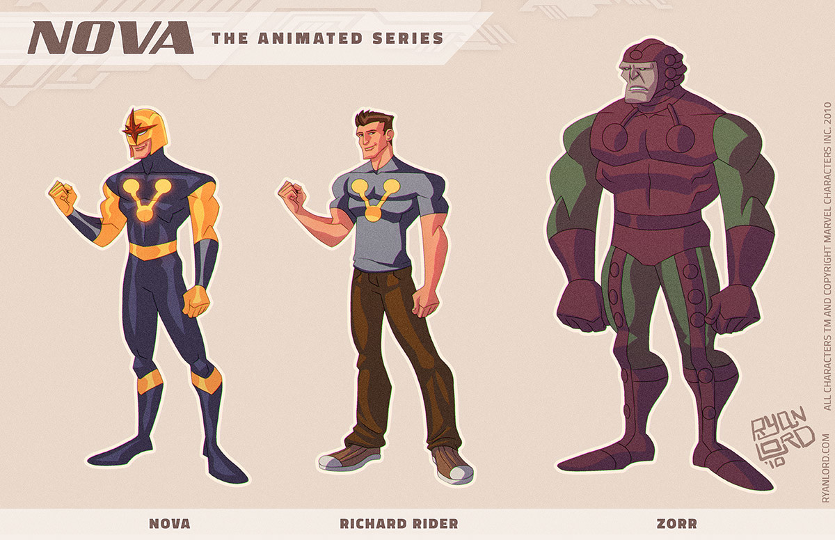 Artstation What If Nova Animated Series Ryan Lord