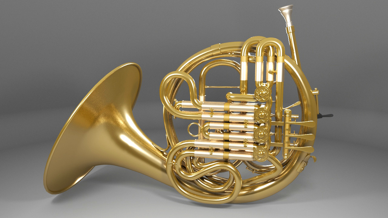 ArtStation French Horn Model