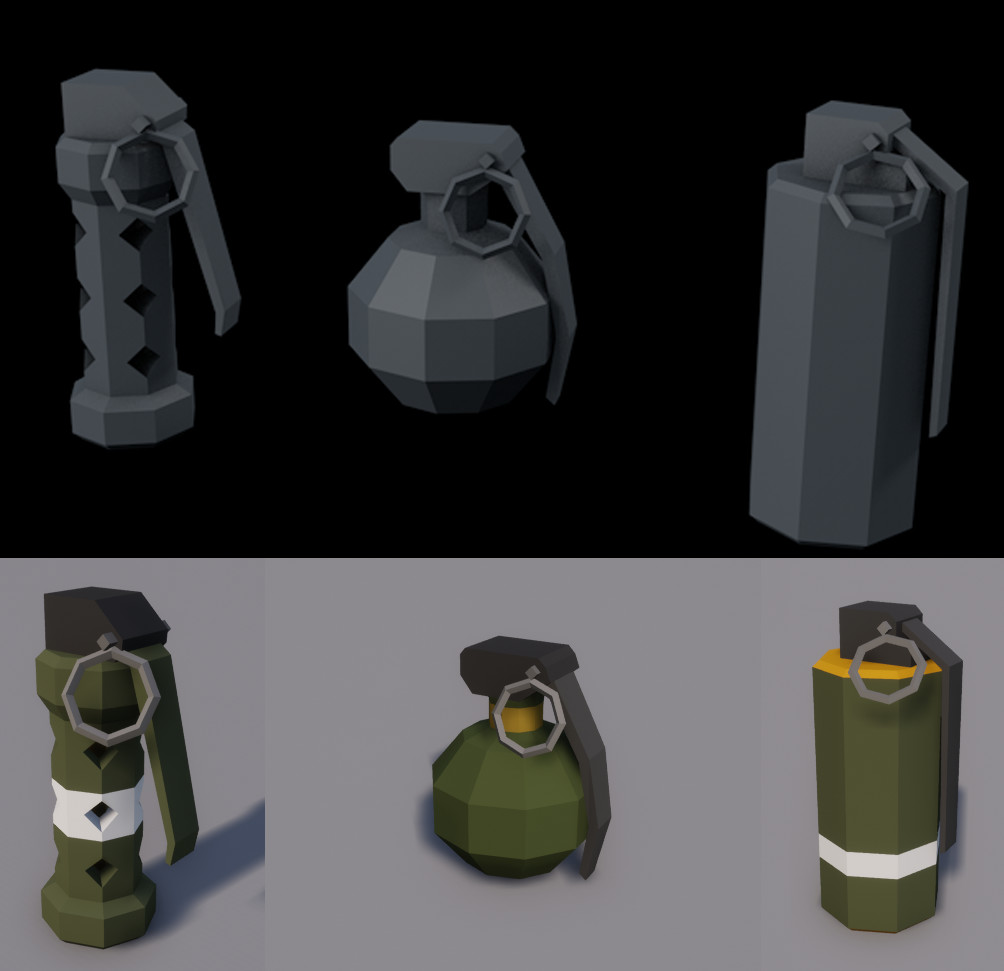 Торговый автомат Low Poly