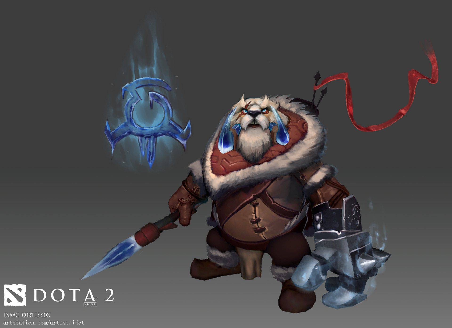 Artstation Dota 2 Fan Art Hero Rework For Tusk Isaac