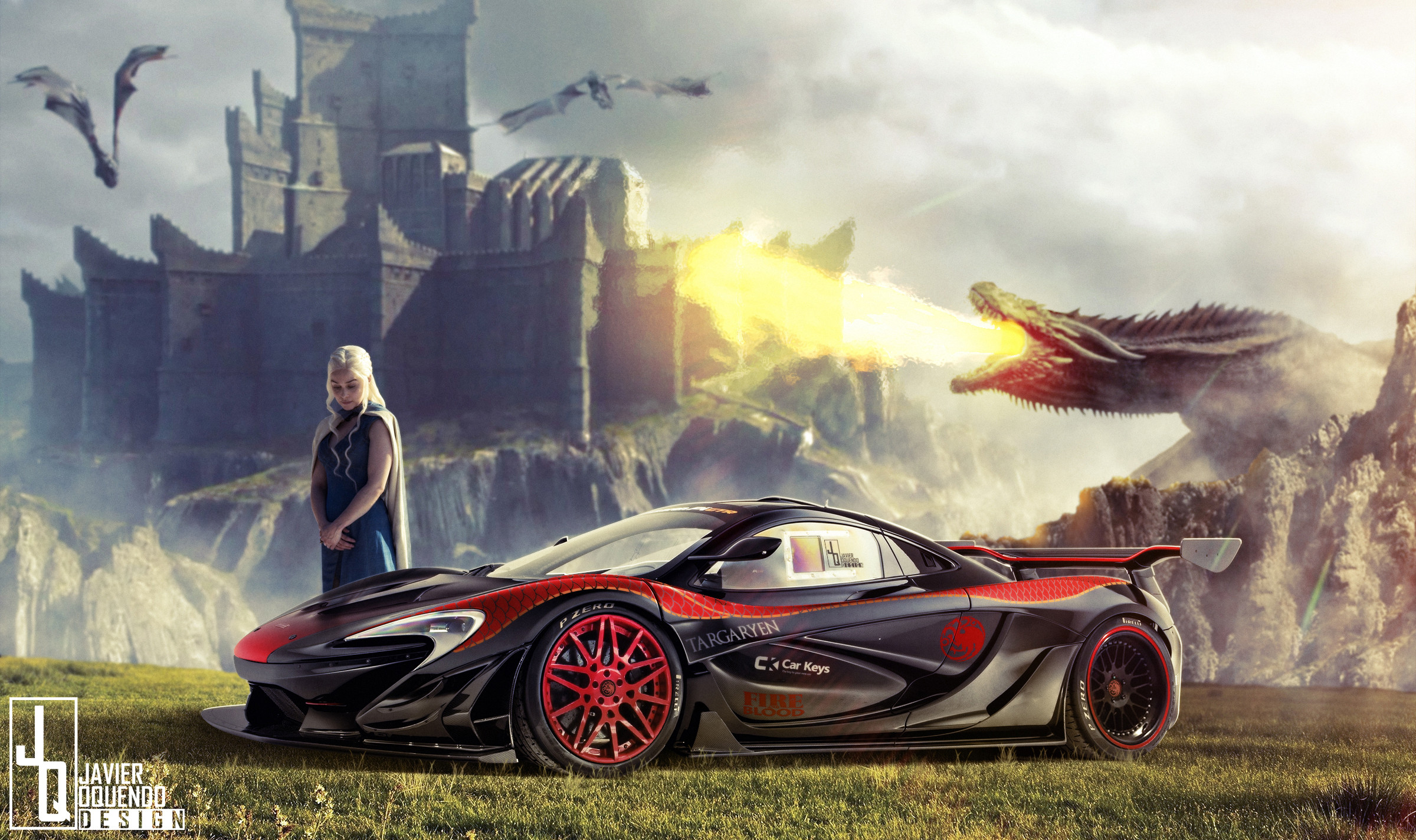 Daenerys Targaryen’s McLaren P1 LM