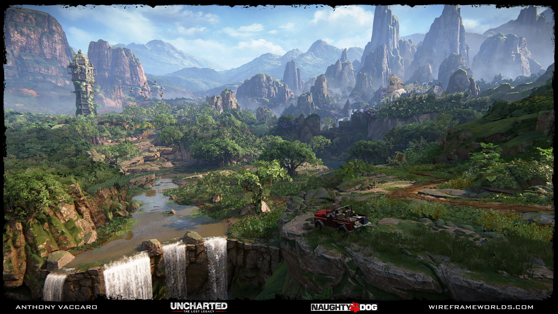 Anthony Vaccaro - Uncharted: Lost Legacy - Western Ghats