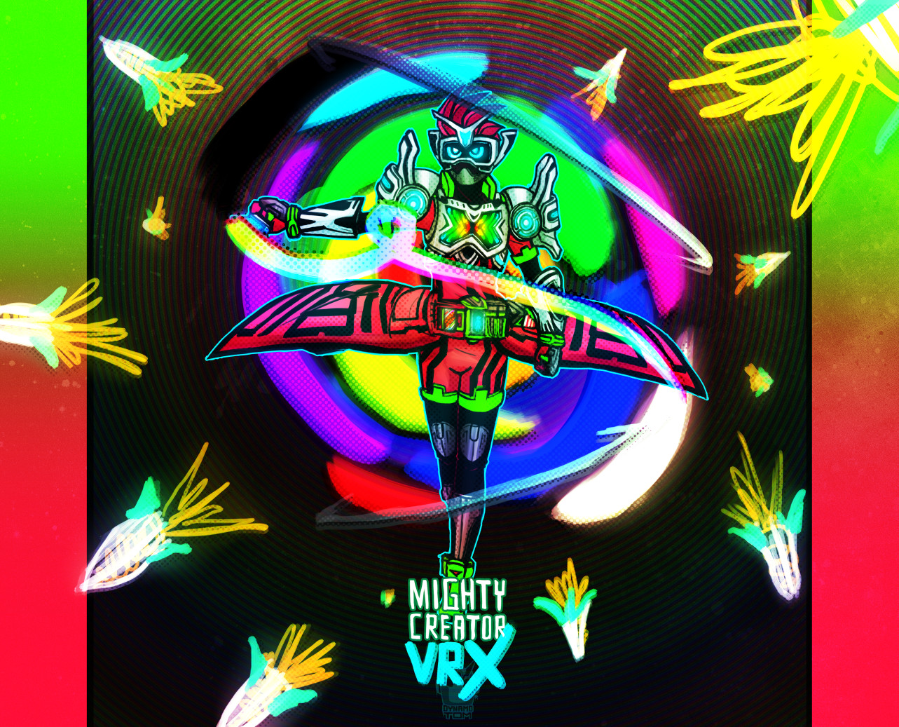 Artstation Kamen Rider Mighty Creator Vrx