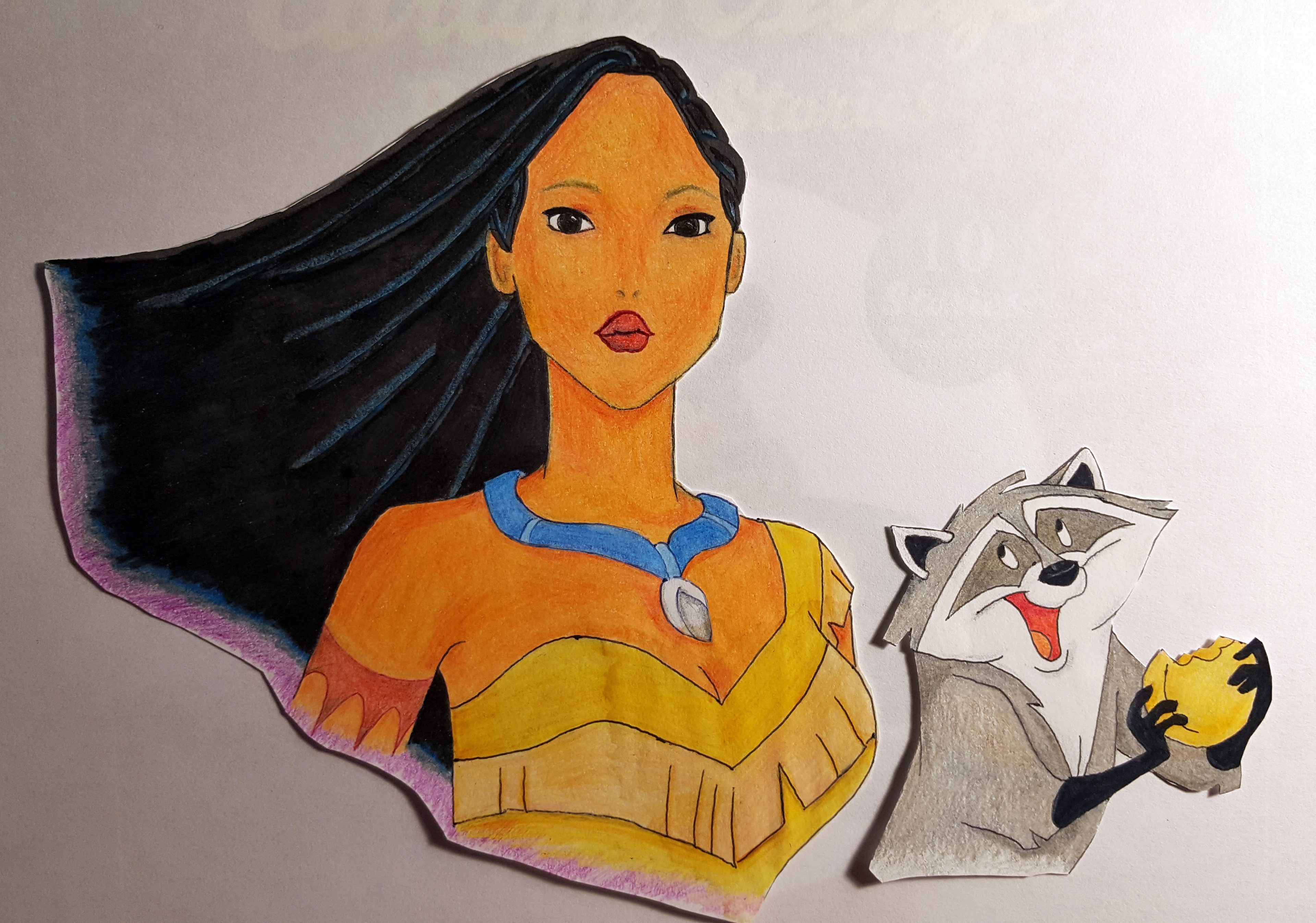 Pocahontas cutouts.