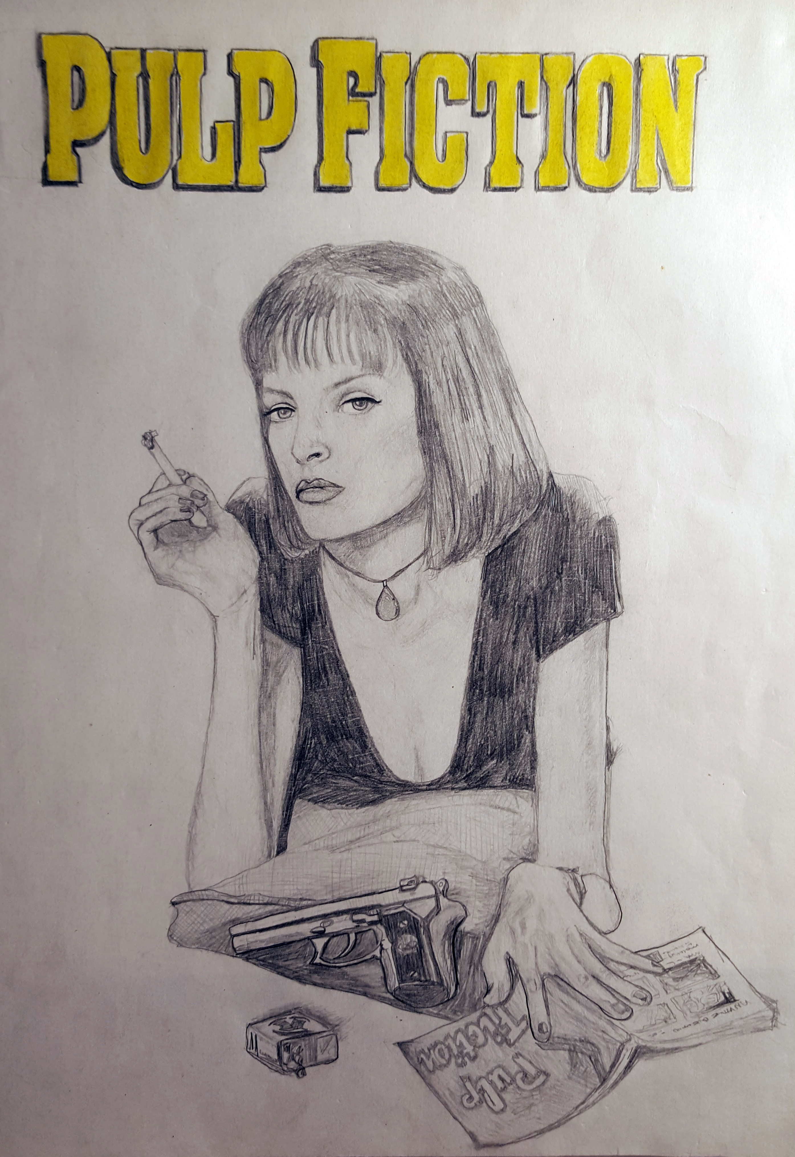 Pulp Fiction poster.
