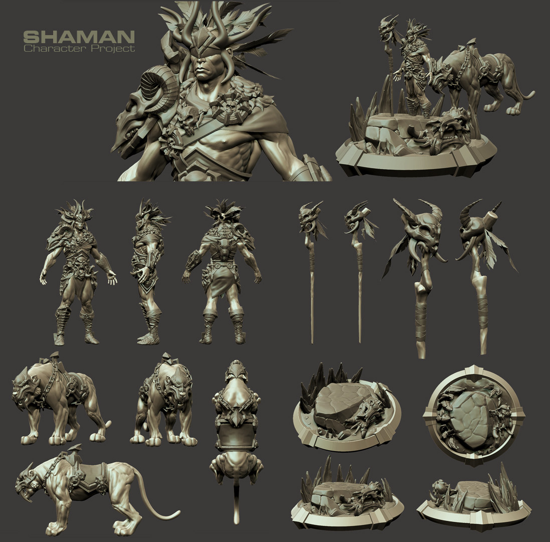 Character and Prop sheet