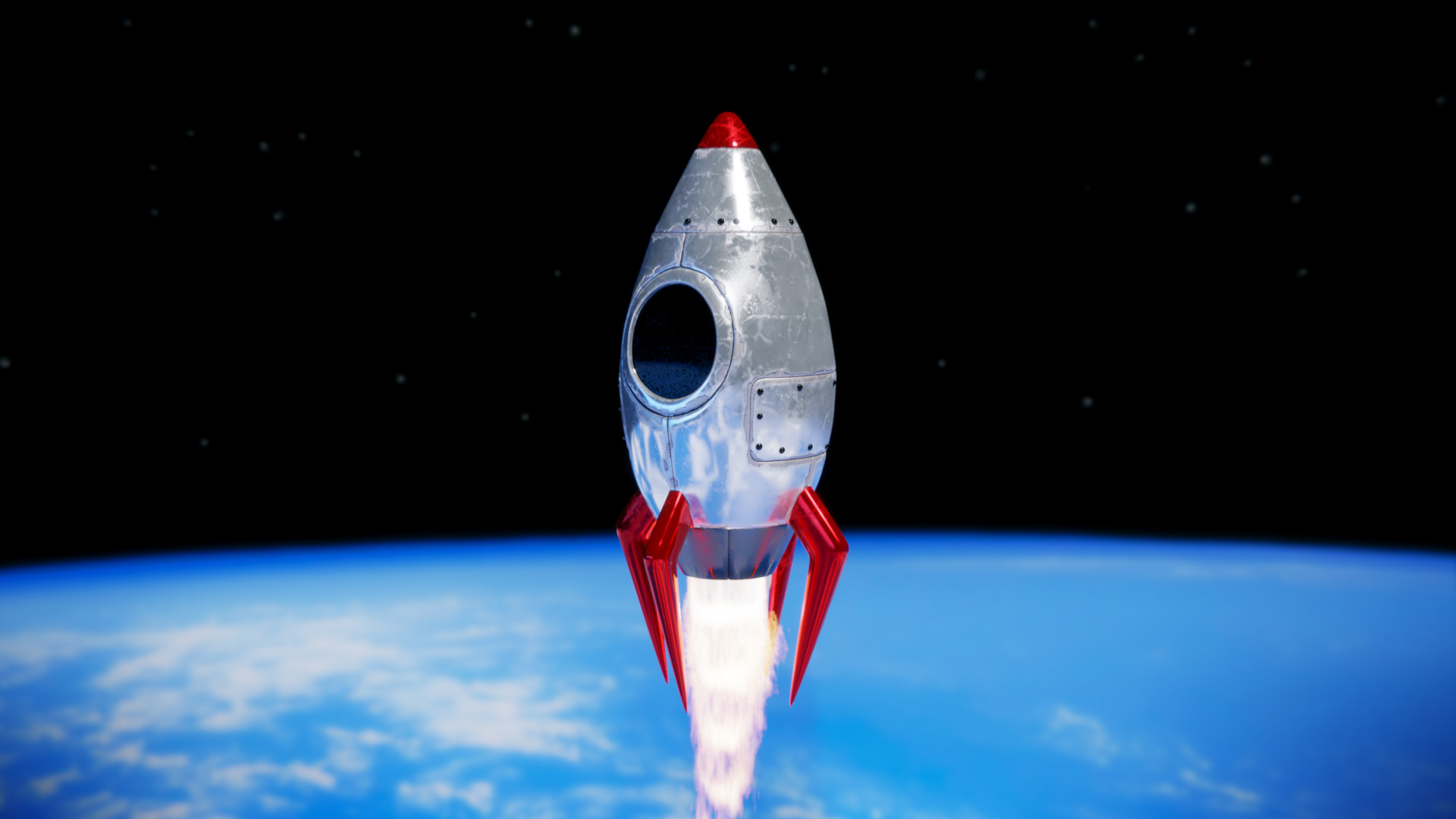 Janus Larsen Cartoon Inspired Spaceship Janus Larsen Cartoon Inspired Spaceship