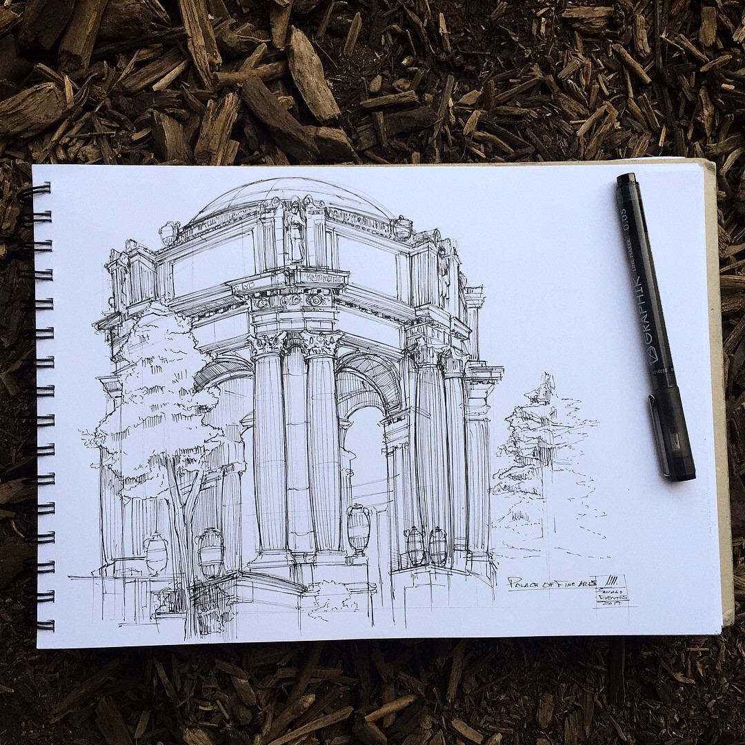 Palace of Fine Arts, San Francisco.