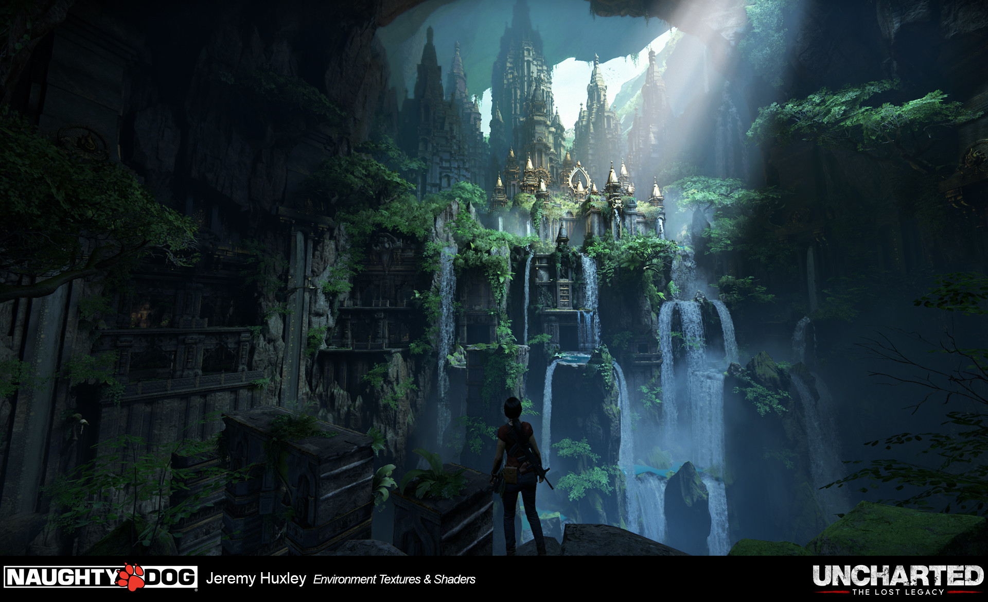 Artstation Uncharted 4 The Lost Legacy Belur Reveal Jeremy Huxley