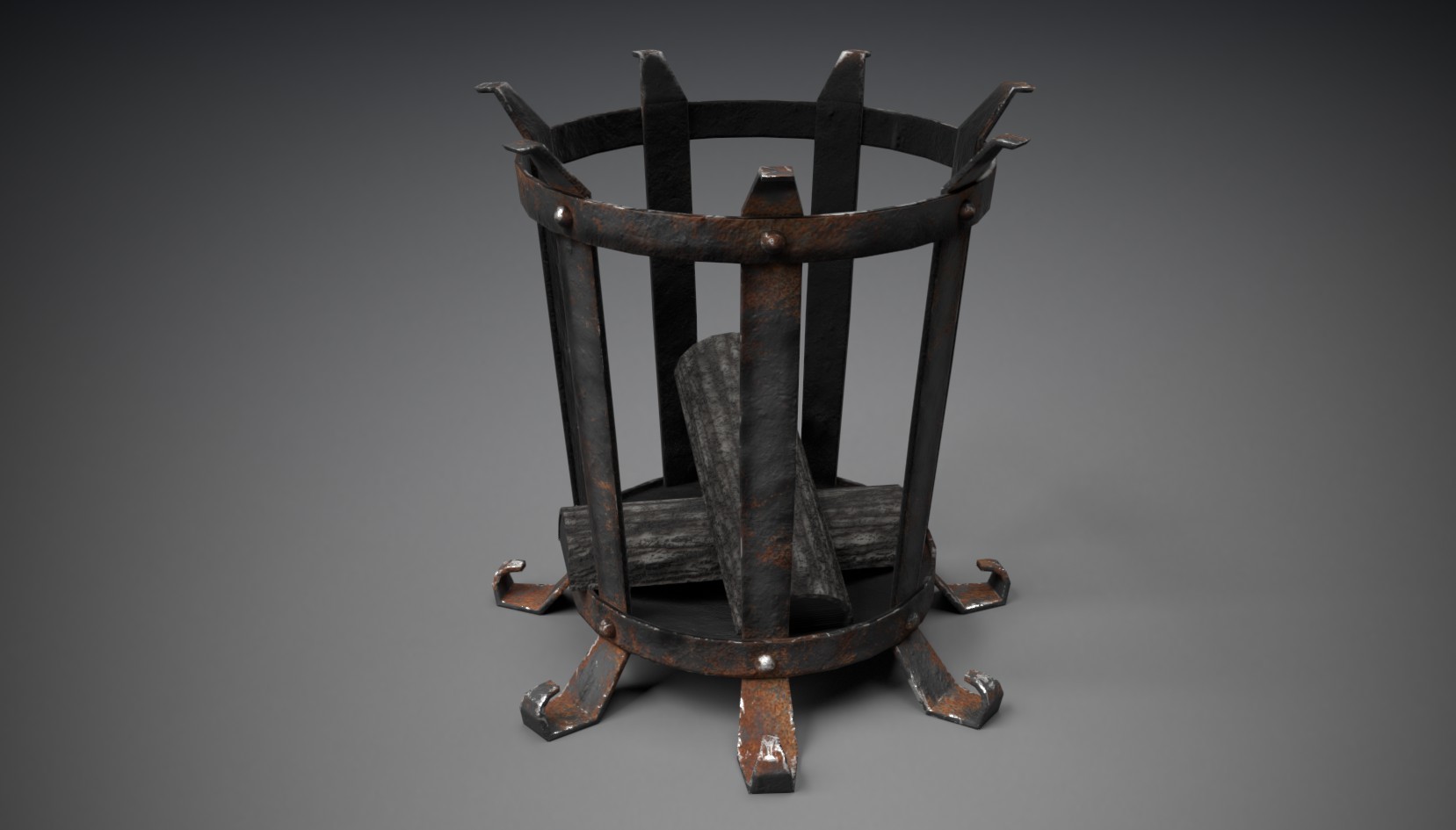 Travis Bridges Medieval Brazier