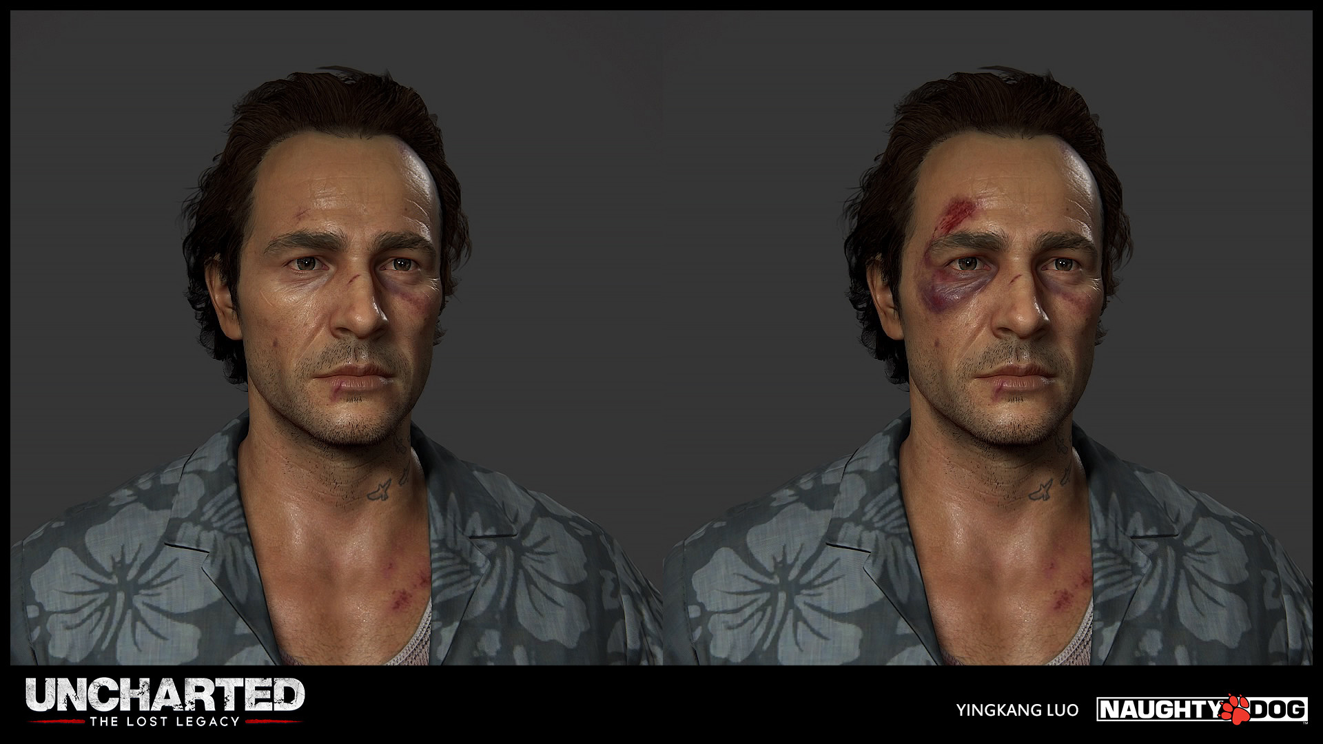 Artstation Uncharted The Lost Legacy Yingkang Luo