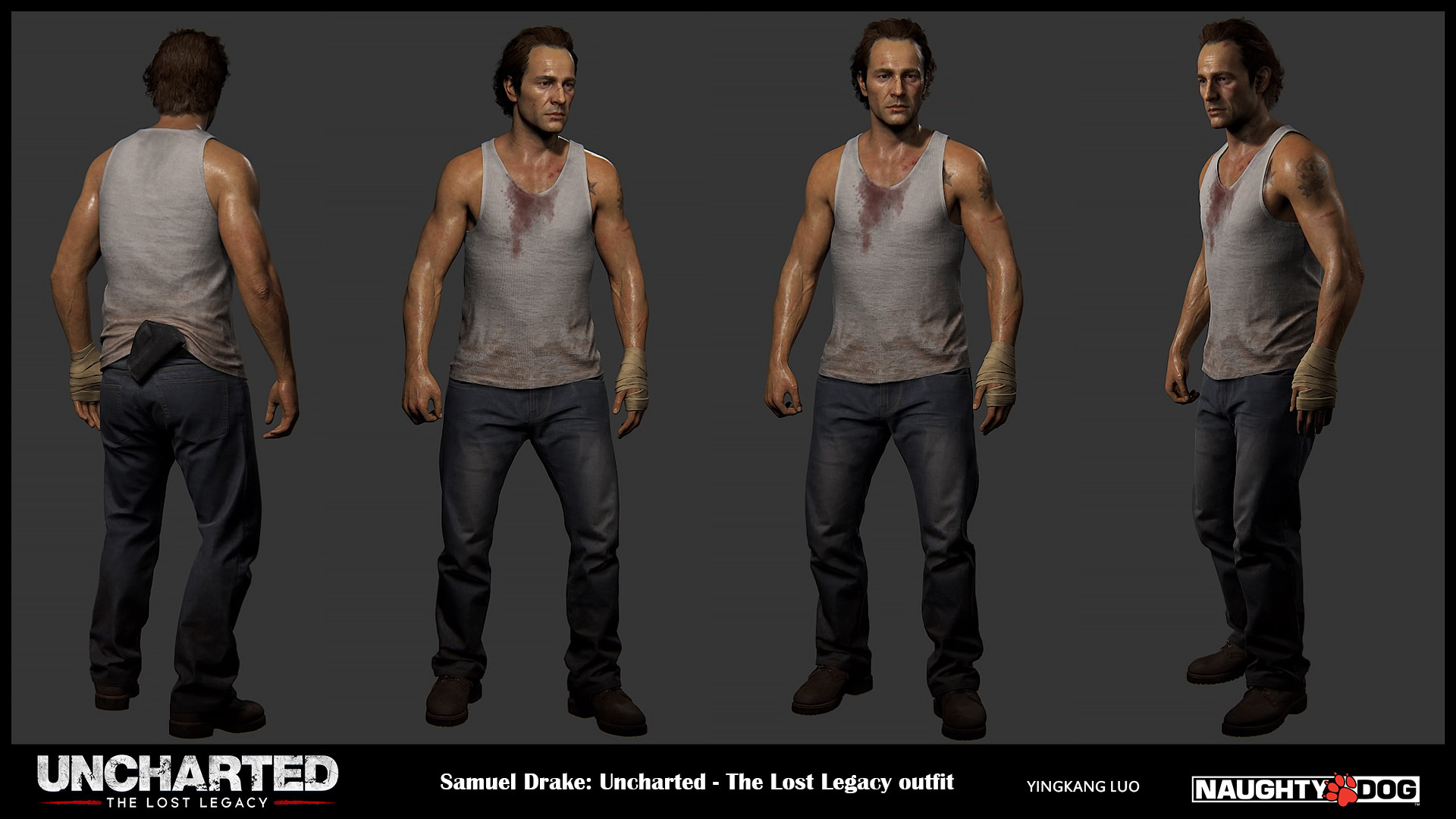 Artstation Uncharted The Lost Legacy Yingkang Luo