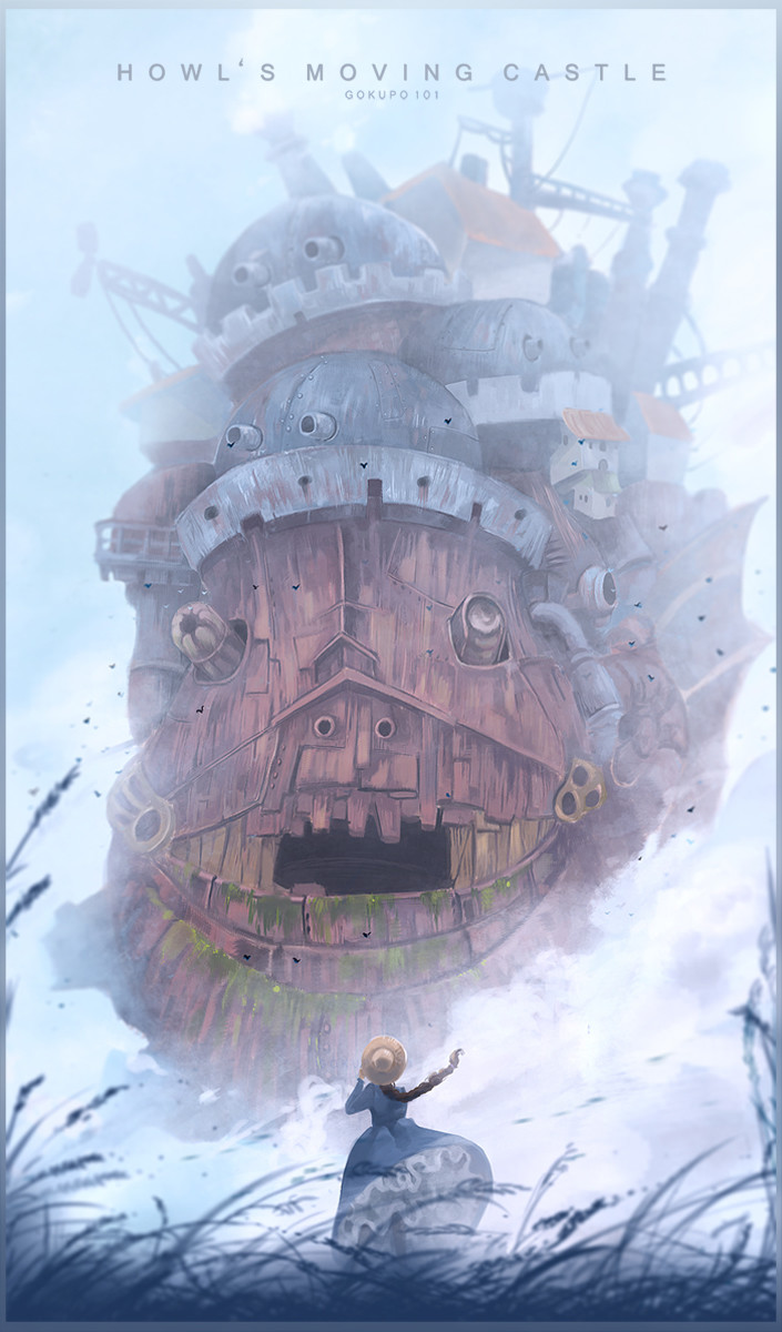 Howls Moving Castle Phone Wallpaper by Linnea Eveliina  Mobile Abyss