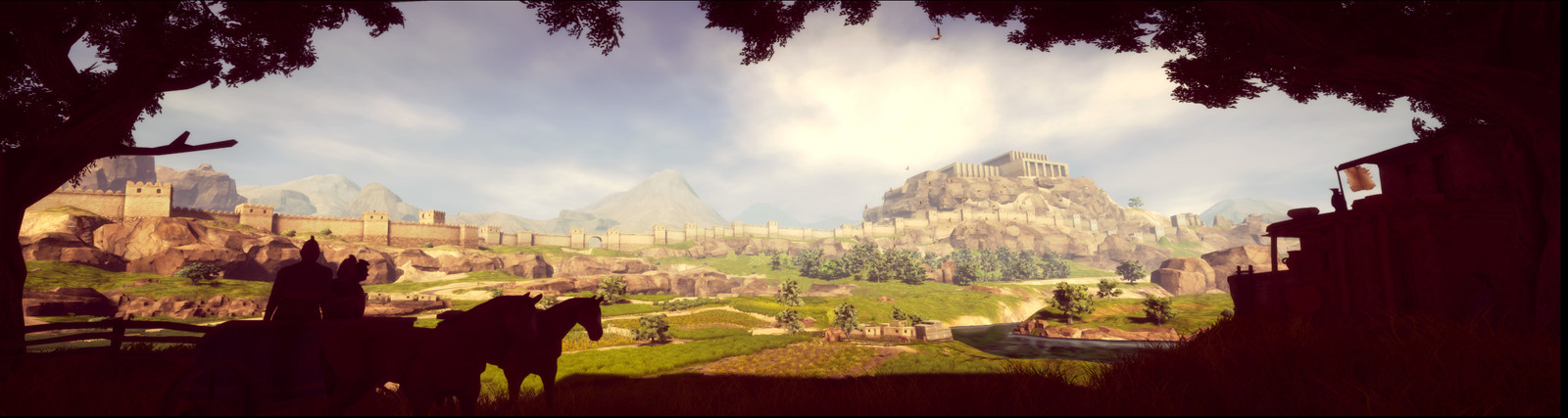Hittite Village, screenshot from midday