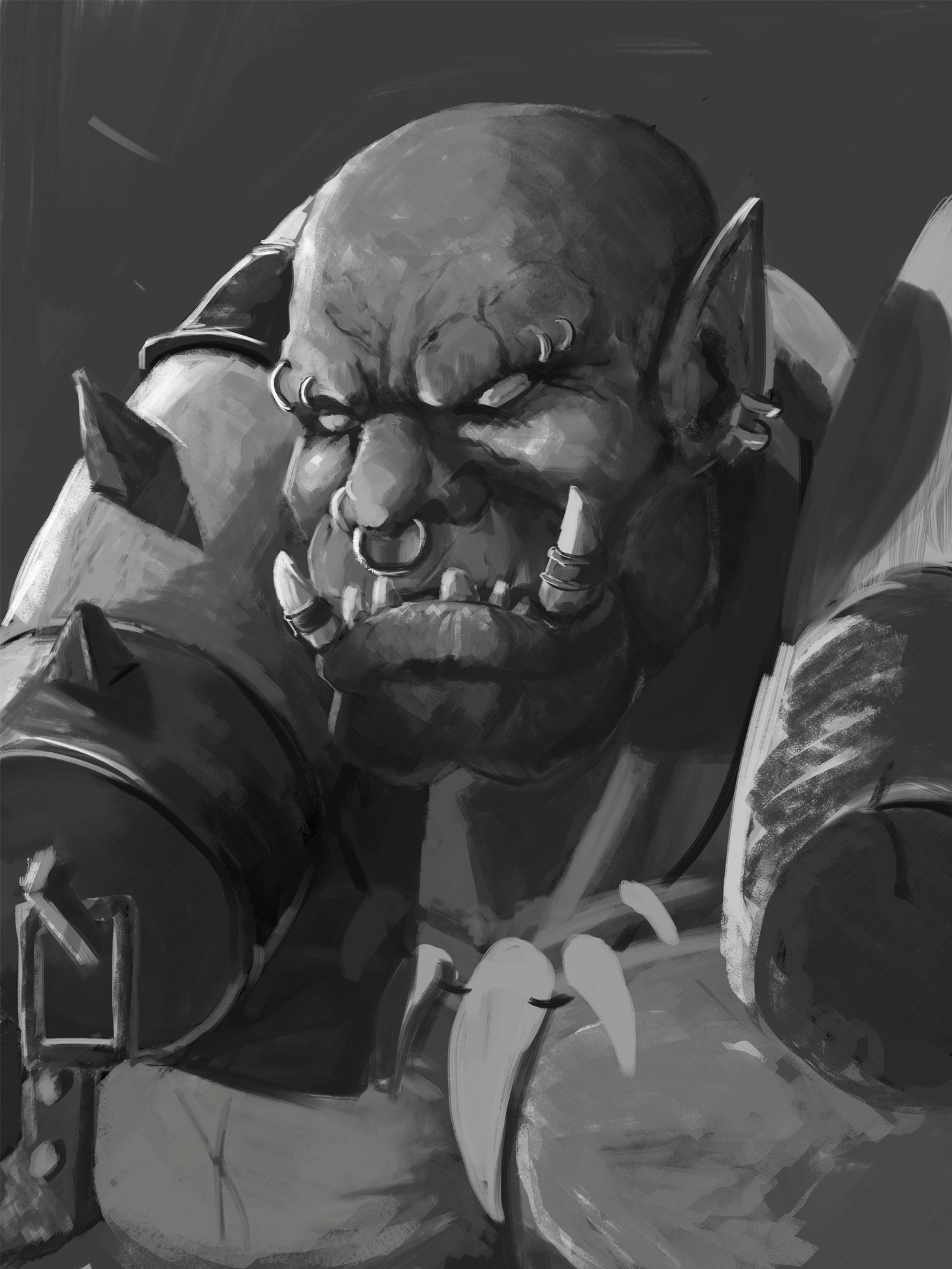 ArtStation Garrosh Hellscream