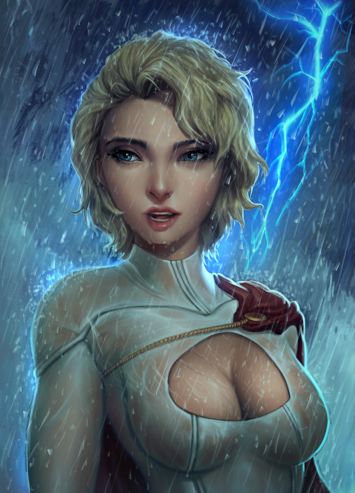 A Fanart for Powergirl.