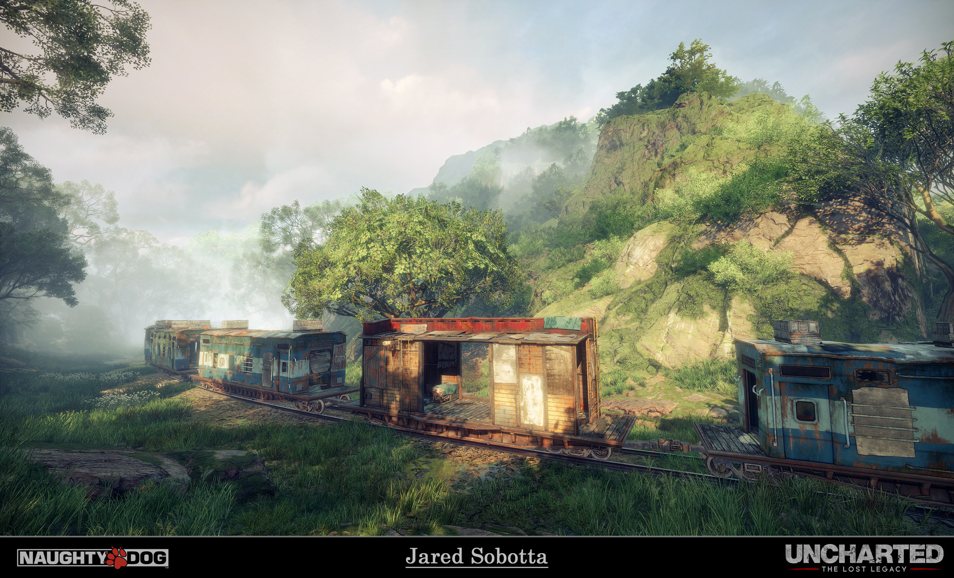 Kristian Llana - Uncharted : The Lost Legacy - Trains