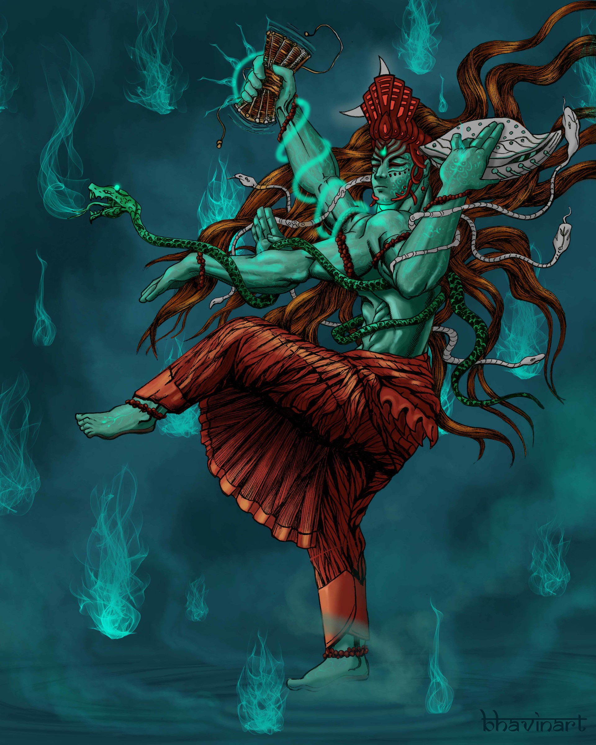 ArtStation Nataraja (Dancing Shiva)