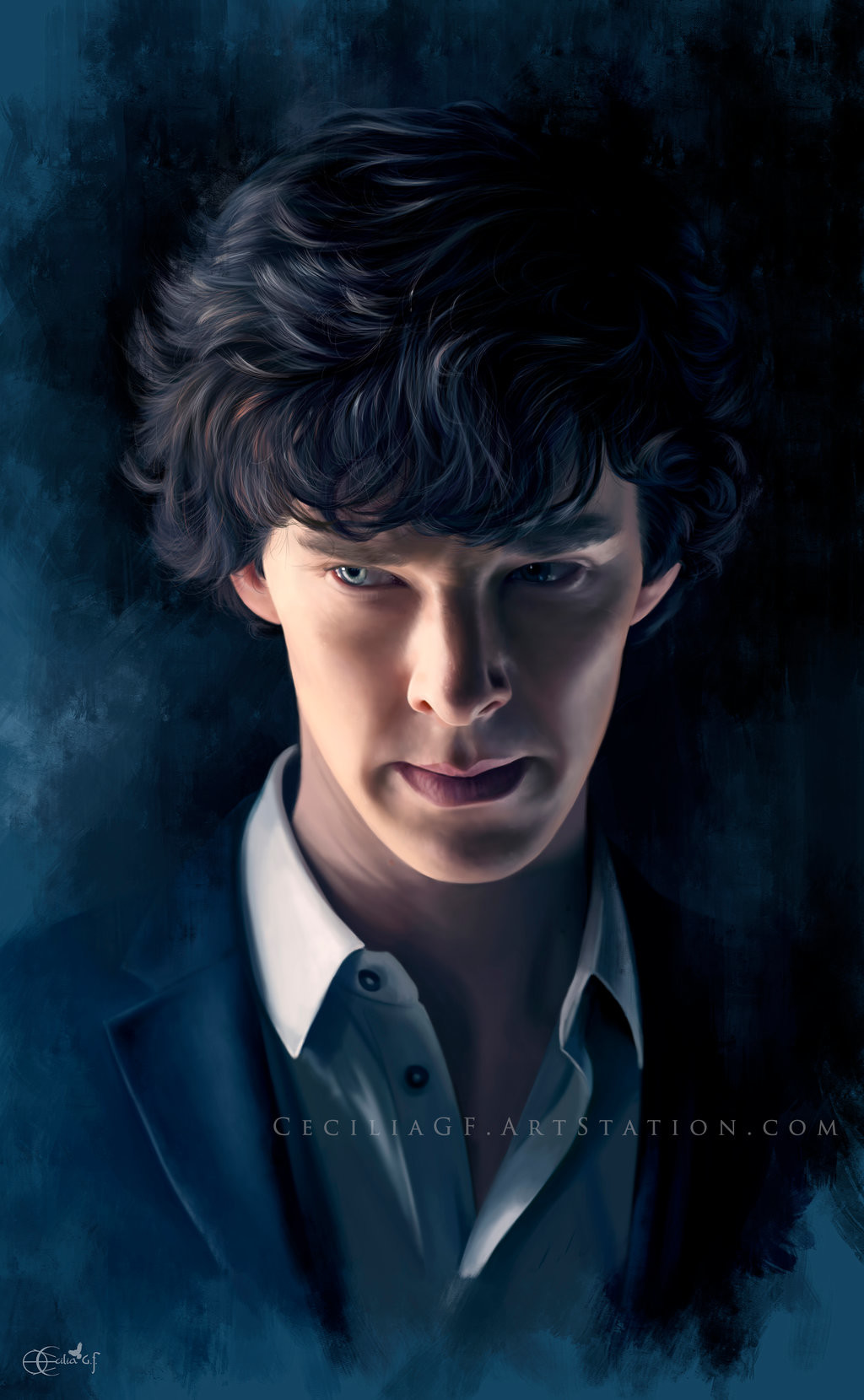 Artstation I M Not Obsessed With Sherlock Holmes Cecilia G F