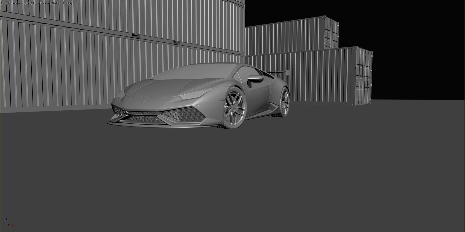 Huracan - shaded view