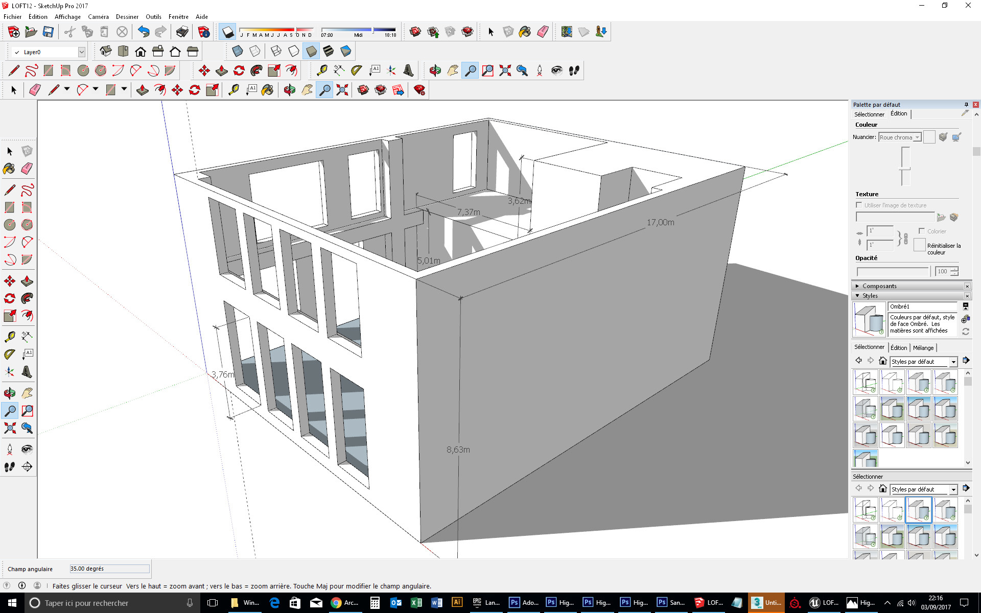 4 урока по 3D моделированию. Программа SketchUp Столярка дома Дзен