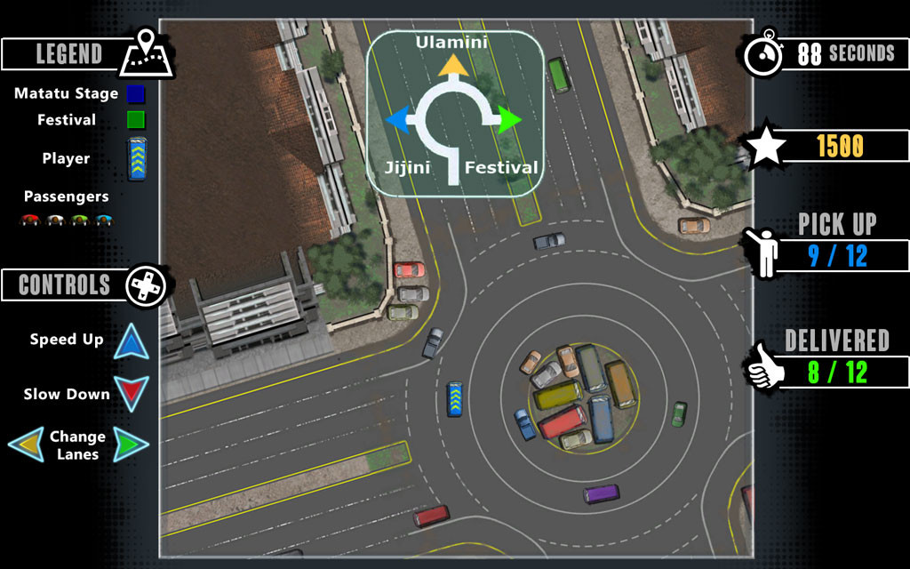 Taxi minigame